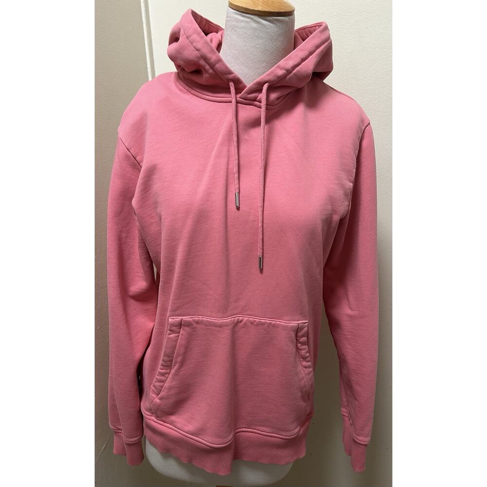 Helmut Lang Jeremy Deller Pink Hoodie Oversized Sweatshirt Reversible - S